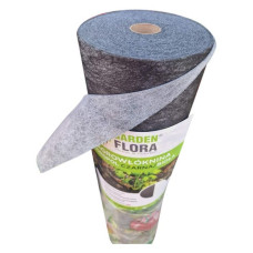 Агроволокно Garden Flora щільність 50г/м2 100х0.8м біло-чорне Польща Агроволокно Garden Flora щільність 50г/м2 100х0.8м біло-чорне Польща