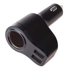 Розгалужувач прикурювача Voin SC-1528С 1 вихід плюс 2USB 2400mA 12/24V