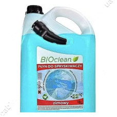 Омивач для скла BIOclean з лійкою зимовий -25 4л блакитний Омивач для скла BIOclean з лійкою зимовий -25 4л блакитний