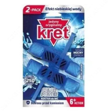 Туалетний блок для унітазу Kret Arctic Water 2х40г Туалетний блок для унітазу Kret Arctic Water 2х40г