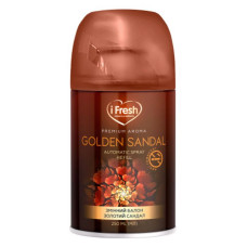Освіжувач повітря iFRESH Premium Aroma Golden Sandal змінний балон 250мл Освіжувач повітря iFRESH Premium Aroma Golden Sandal змінний балон 250мл