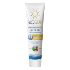 Сонцезахисний дитячий крем Bioton BioSun SPF 45 120мл Сонцезахисний дитячий крем Bioton BioSun SPF 45 120мл