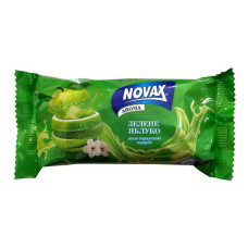 Мило туалетне Novax Aroma зелене яблуко 140г Мило туалетне Novax Aroma зелене яблуко 140г