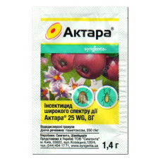 Актара інсектицид Syngenta 1.4г Актара інсектицид Syngenta 1.4г