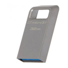 Флешка Kingston DTMicro 32GB USB 3.1 сіра Флешка Kingston DTMicro 32GB USB 3.1 сіра