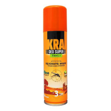 KRA DEO STRONG Аерозоль від комарів та мошок 150 мл. KRA DEO STRONG Аерозоль від комарів та мошок 150 мл.