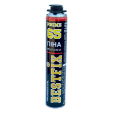 Піна монтажна Bestfix Gun foam 65 litres P-65 професійна 860мл вихід 65л Піна монтажна Bestfix Gun foam 65 litres P-65 професійна 860мл вихід 65л