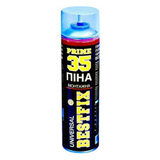 Піна монтажна Bestfix Montage foam 35l всесезонна 500мл вихід 35л Піна монтажна Bestfix Montage foam 35l всесезонна 500мл вихід 35л