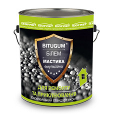 Мастика Bitugum БиЭМ бітумно-емульсійна 5кг Мастика Bitugum БиЭМ бітумно-емульсійна 5кг