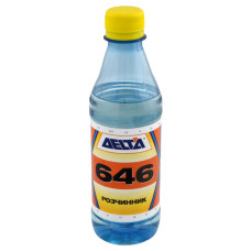 Розчинник 646 Дельта 0.75л 530г Розчинник 646 Дельта 0.75л 530г