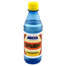 Розчинник Дельта Сольвент Н 0.75л 500г Розчинник Дельта Сольвент Н 0.75л 500г