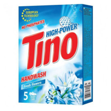 Пральний порошок Tino High-Power Fresh flowers для ручного прання 350г Пральний порошок Tino High-Power Fresh flowers для ручного прання 350г