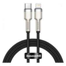Кабель Baseus Cafule Series Metal Cable Type-C to Lightning PD 20W 1м чорний Кабель Baseus Cafule Series Metal Cable Type-C to Lightning PD 20W 1м чорний