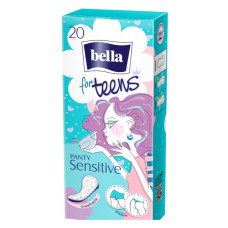 Щоденні гігієнічні прокладки Bella for Teens Ultra Sensitive 20шт Щоденні гігієнічні прокладки Bella for Teens Ultra Sensitive 20шт