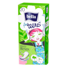 Щоденні гігієнічні прокладки Bella for Teens Ultra Relax 20шт Щоденні гігієнічні прокладки Bella for Teens Ultra Relax 20шт