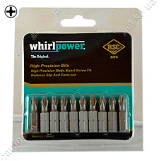Біта Whirlpower PH-2x25мм 10шт оригінал Біта Whirlpower PH-2x25мм 10шт оригінал
