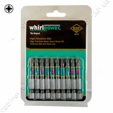 Біта Whirlpower PZ-2x50мм 10шт оригінал Біта Whirlpower PZ-2x50мм 10шт оригінал
