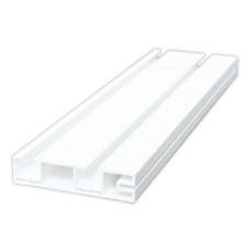 Карниз стельовий Оміс ПВХ подвійний ОМ2L 3.0м Карниз стельовий Оміс ПВХ подвійний ОМ2L 3.0м
