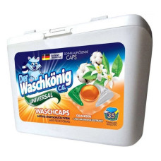 Капсули для прання Waschkoning Universal Orangen und Baumwollextrakt 35шт Капсули для прання Waschkoning Universal Orangen und Baumwollextrakt 35шт