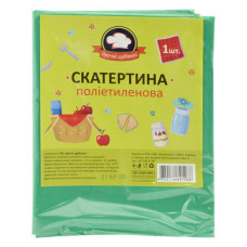 Скатертина Зручні Дрібниці одноразова п/е 150смх120см Скатертина Зручні Дрібниці одноразова п/е 150смх120см