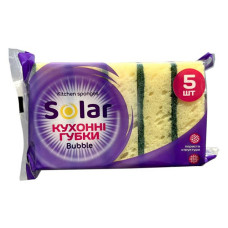 Губки кухонні Solar Bubble 5шт Губки кухонні Solar Bubble 5шт