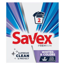 Пральний порошок для ручного прання Savex Premium Whites & Colors 300г Пральний порошок для ручного прання Savex Premium Whites & Colors 300г
