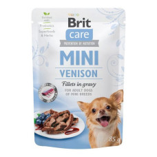 Філе в соусі для собак дичина Brit Care Mini pouch 85г Філе в соусі для собак дичина Brit Care Mini pouch 85г