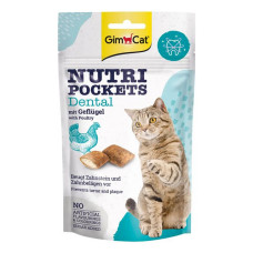 Ласощі для кішок для зубів Nutri Pockets Dental 60г Ласощі для кішок для зубів Nutri Pockets Dental 60г
