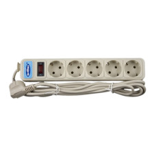 Мережевий фільтр Svittex SV-002 5/3м 3х0.75мм2 білий Мережевий фільтр Svittex SV-002 5/3м 3х0.75мм2 білий