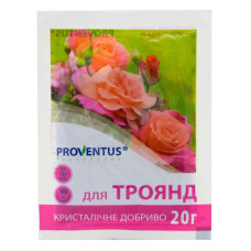 Водорозчинне добриво для троянд Proventus 0.02кг Водорозчинне добриво для троянд Proventus 0.02кг