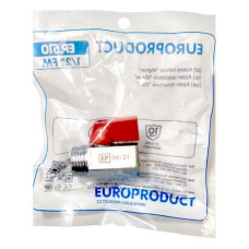 Кран міні Europroduct EP.510 вода 1/2 Кран міні Europroduct EP.510 вода 1/2