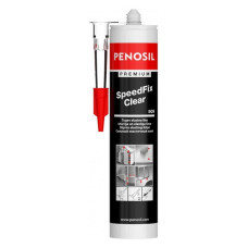 Клей монтажний Penosil Premium SpeedFix Clear 909 290мл прозорий Клей монтажний Penosil Premium SpeedFix Clear 909 290мл прозорий