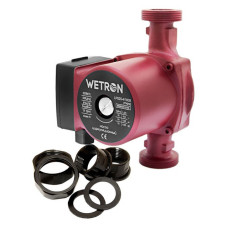 Насос циркуляційний Wetron 774212 75Вт Hmax 4м Qmax 40л/хв d1 1/2 Насос циркуляційний Wetron 774212 75Вт Hmax 4м Qmax 40л/хв d1 1/2