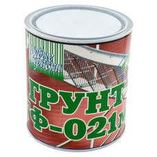 Грунт алкідний Нові фарби ГФ-021 2.8л червоно-коричневий Грунт алкідний Нові фарби ГФ-021 2.8л червоно-коричневий
