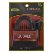 Замок навісний Gusami кольоровий 75 мм асорті Замок навісний Gusami кольоровий 75 мм асорті