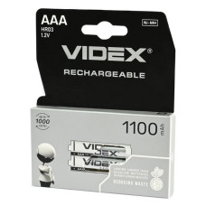 Акумулятор Videx AAA / HR03 1100 mAh 2 шт Акумулятор Videx AAA / HR03 1100 mAh 2 шт
