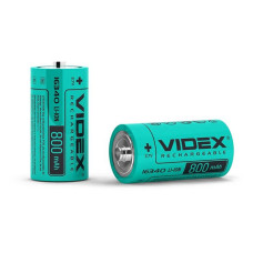 Акумулятор Videx Li-ion 16340 800mAh 3.7V без захисту Акумулятор Videx Li-ion 16340 800mAh 3.7V без захисту