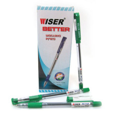 Ручка масляна Wiser better-gr Better 0.7мм зелена Ручка масляна Wiser better-gr Better 0.7мм зелена