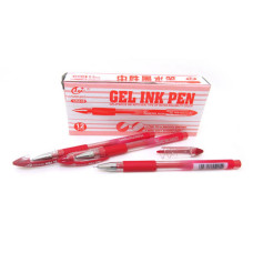 Ручка гелева Tianjiao TZ501-В-red червона Ручка гелева Tianjiao TZ501-В-red червона