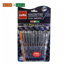 Ручка кулькова Cello Original Maxriter XS 10 Blister плюс ручка 0.7мм синя Ручка кулькова Cello Original Maxriter XS 10 Blister плюс ручка 0.7мм синя