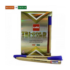 Ручка кулькова Cello Original Tri-mate-GOLD 1мм синя Ручка кулькова Cello Original Tri-mate-GOLD 1мм синя