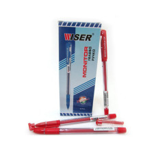 Ручка гелева Wiser mon-gel-rd Monitor 0.6мм червона Ручка гелева Wiser mon-gel-rd Monitor 0.6мм червона