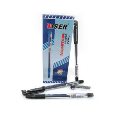 Ручка гелева Wiser mon-gel-bk Monitor 0.6мм чорна Ручка гелева Wiser mon-gel-bk Monitor 0.6мм чорна