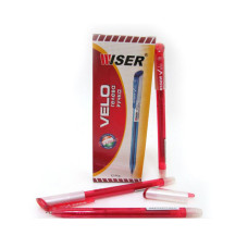 Ручка гелева Wiser velo-rd Velo 0.6мм червона Ручка гелева Wiser velo-rd Velo 0.6мм червона