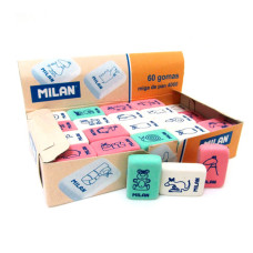 Ластик Milan CNM4060 2.8х1.9х1см прямокутний Ластик Milan CNM4060 2.8х1.9х1см прямокутний