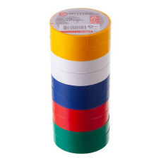 Ізолента ПВХ Intertool IT-0024 17х0.15мм 20м асорті Ізолента ПВХ Intertool IT-0024 17х0.15мм 20м асорті
