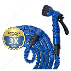 Універсальний шланг Trick Hose WTH722BL 10-30м в комплекті пістолет і 2 конектора Універсальний шланг Trick Hose WTH722BL 10-30м в комплекті пістолет і 2 конектора