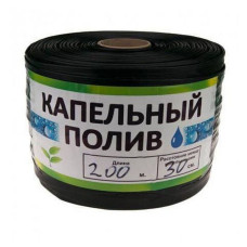 Крапельна стрічка однорічна Garden Tools щілинна 200м крапельна відстань 30см d16 6 mil Крапельна стрічка однорічна Garden Tools щілинна 200м крапельна відстань 30см d16 6 mil