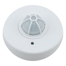 Датчик руху Techno Systems ДР 013Б 1200Вт 180-360 градусів 12м IP20 білий