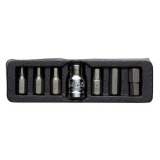Біти Sigma 4013202 hex 6шт плюс перехідник ULTRA кейс Біти Sigma 4013202 hex 6шт плюс перехідник ULTRA кейс